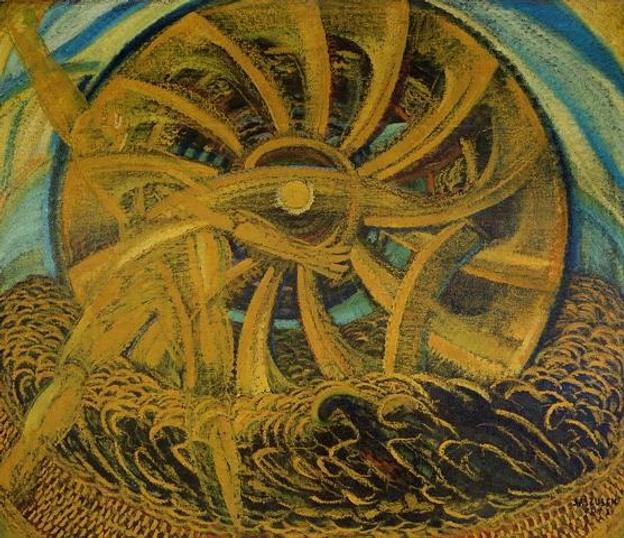 Anton Jaszusch - Yellow Mill, 1922