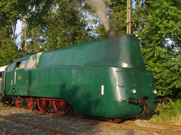 Historical engine called "mazutka"