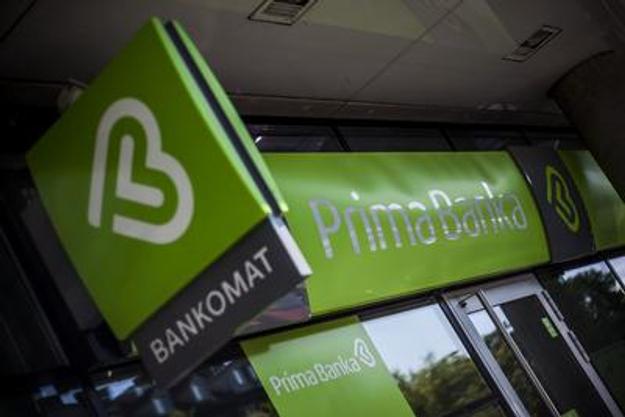 Prima banka, illustrative stock photo