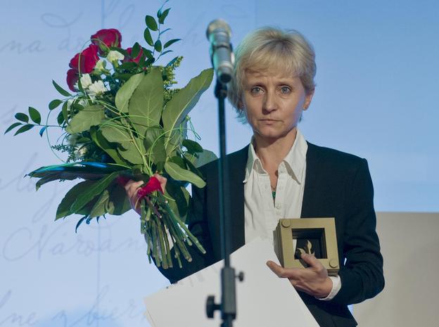 Head of the "Gallery of the Year 2014" R. Nitzová