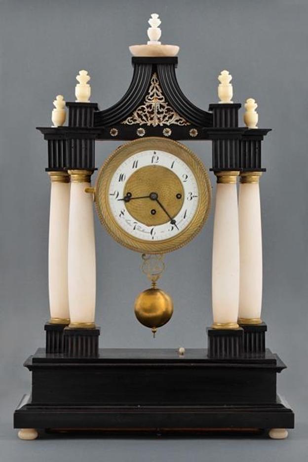 Anton Thalhamer: Table clock, Trnava, 1830 – 1850