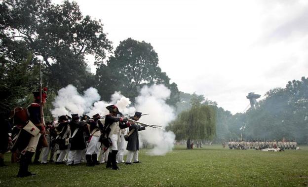 Re-enactment of Napoleonic of Bratislava siege takes place annually. 