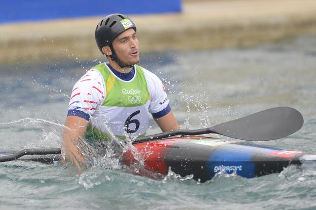Grigar in the finals of Rio Olympics.