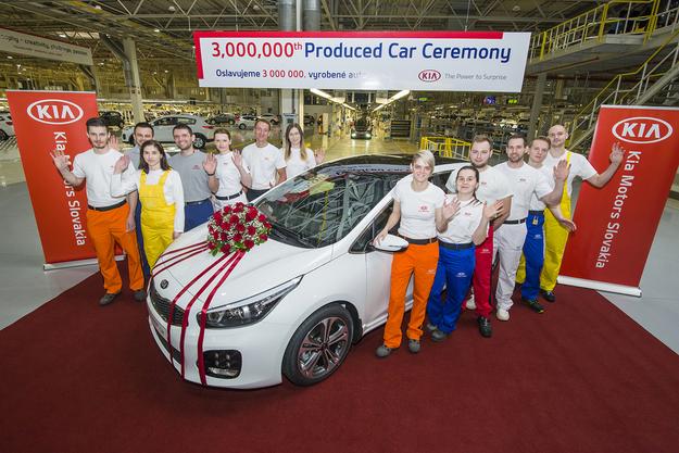 Celebrating the 3-millionth car produced