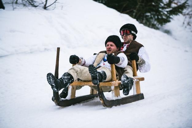 Krňačky means a horn sledge in Slovak