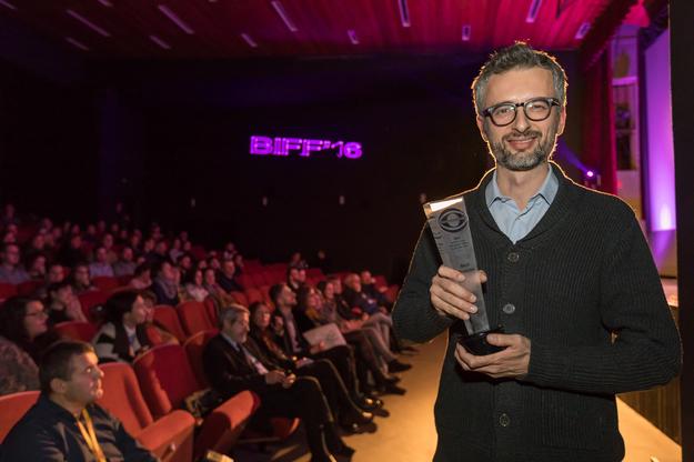 Italian director Marco Danieli - the Best Director, for his first feature film Worldly Girl / La Ragazza del Mondo