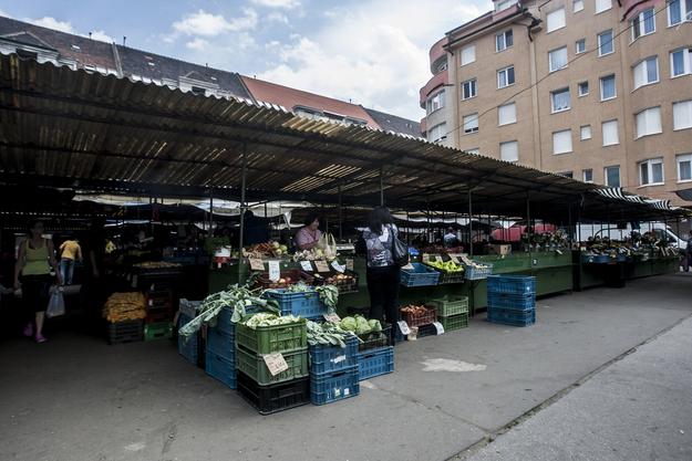 The open-air market Žilinska