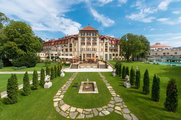 The Thermia Palace Hotel in Piešťany