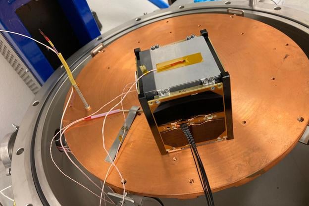 The GRBAlpha satellite.