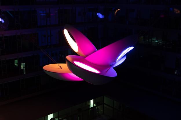 Sky by Monika and Bohuš Kubinský is one of the art pieces on display during the White Night Festival, starting on Friday evening