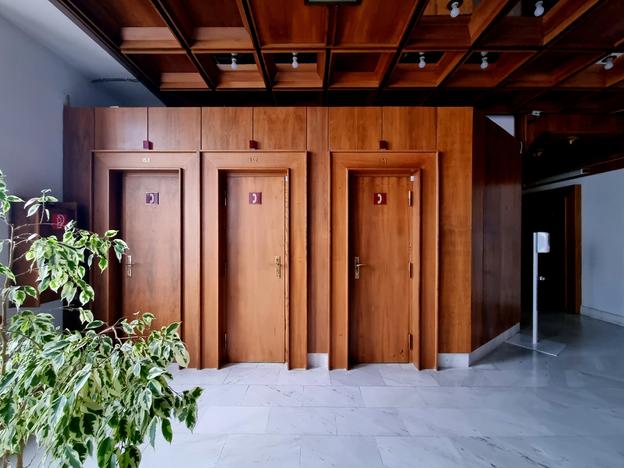 The three remaining telephone booths. 