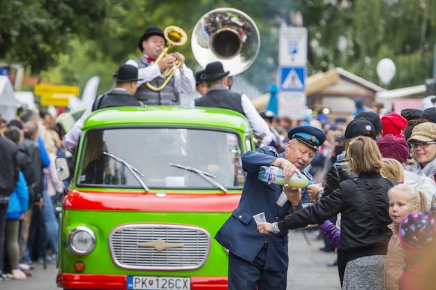 The Vinobranie events have a long tradition in Slovakia.
