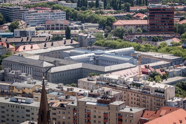 The Justice Palace in Bratislava