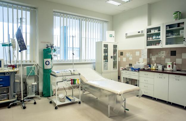 One of the doctor's offices during the official opening of the emergency department at the faculty hospital in Banská Bystrica on February 12, 2019.