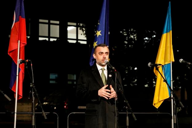 Посол України у Словаччині Мирослав Кастран.