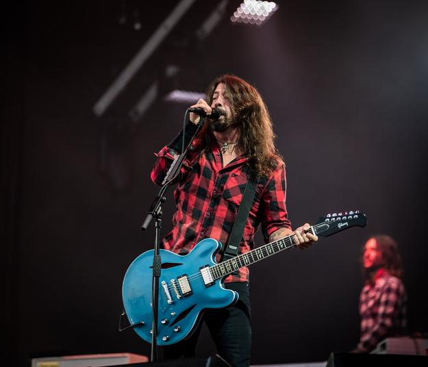 Foo Fighters frontman Dave Grohl.