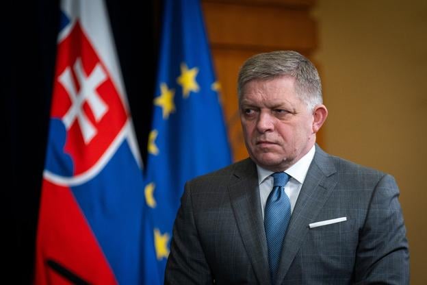 Прем'єр-міністр Словаччини Роберт Фіцо.