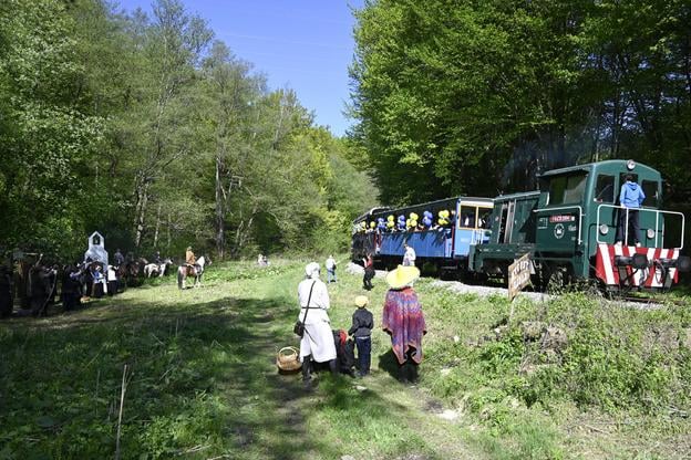 Opening of the season at the Košice Children's Historic Railway on 27 April 2025.