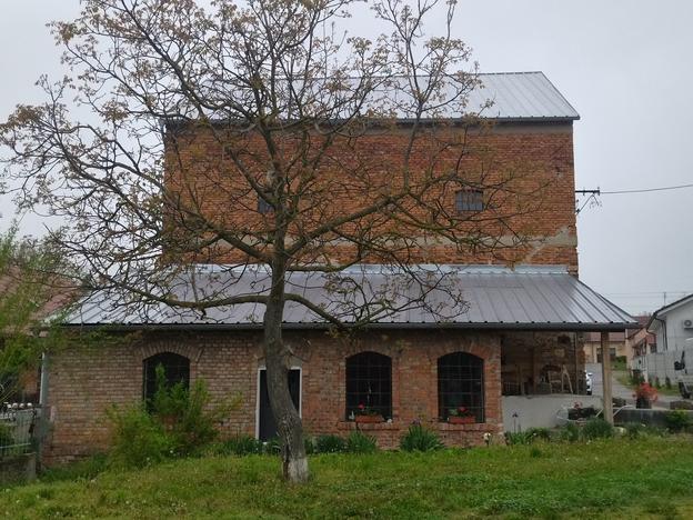 The water mill was restored by local volunteers.