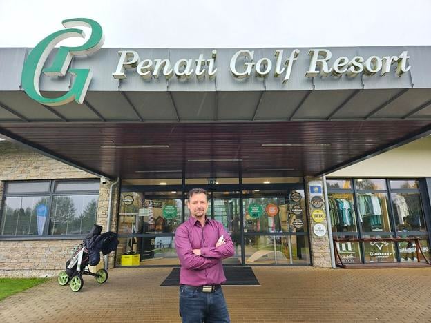 Radomír Holečka, the director of the Penati Golf Resort.