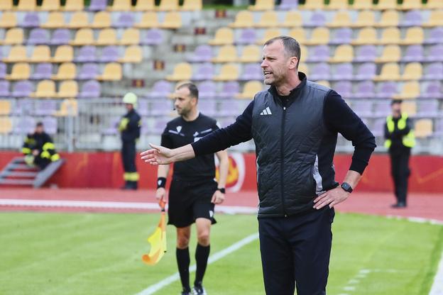 Tréner MFK Ružomberok Ondřej Smetana.
