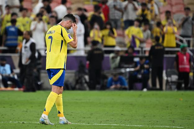 Cristiano Ronaldo v drese Al Nassr.