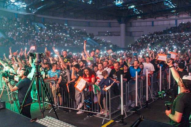 Fanúšikovia vytvorili na Niké Darts Night 2025 fantastickú atmosféru.