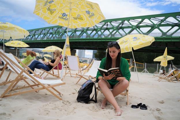 Tyršák beach in Bratislava