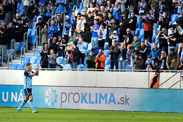 Juraj Kucka (Slovan) sa lúči s hráčskou kariérou.