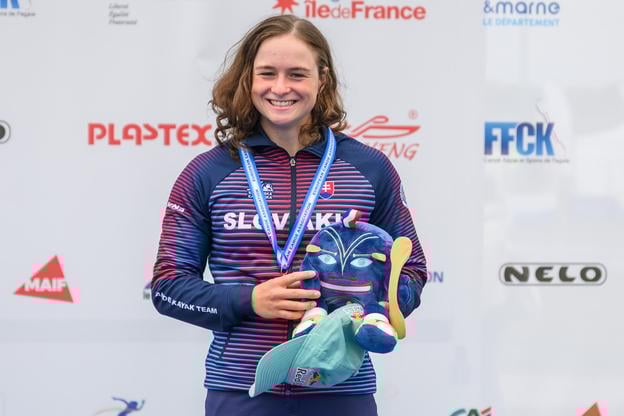 Slovak slalom canoeist Zuzana Paňková won bronze in the K1 category of the 2025 European Canoe Slalom Championships in Vaires-sur-Marne, France. She was the only Slovak athlete that won a medal.