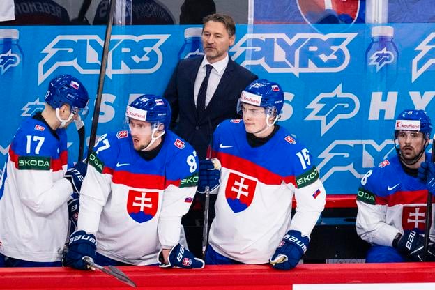 Vladimír Országh na lavičke Slovenska.