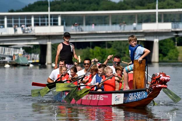 A still from a previous edition of the Dragon Cup Piešťany competition.
