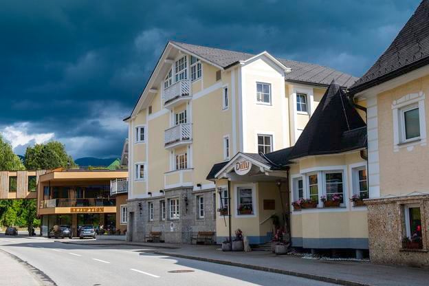 Hotel Dilly, v ktorom bývajú slovenskí reprezentanti.