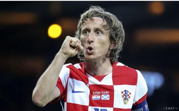 Chorvátska legenda Luka Modrič.