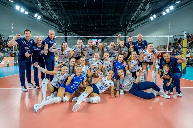 Slovenské volejbalistky majú šancu postúpiť na Final Four Zlatej Európskej ligy.