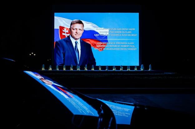 A message welcoming Prime Minister Fico to Uzbekistan
