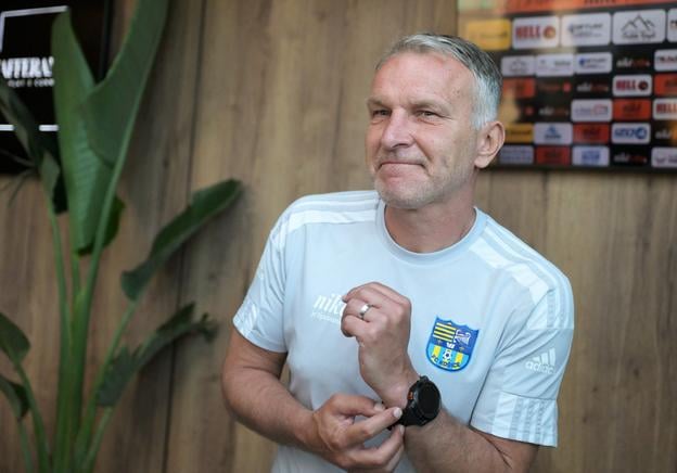 Hlavný tréner FC Košice Roman Skuhravý.