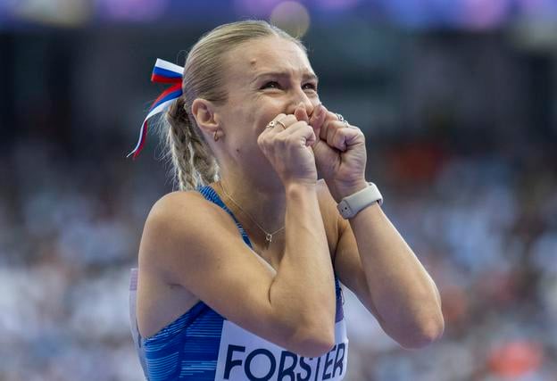 Viktória Forster sa mohla v Banskej Bystrici potešiť zo slovenského rekordu na stovke.