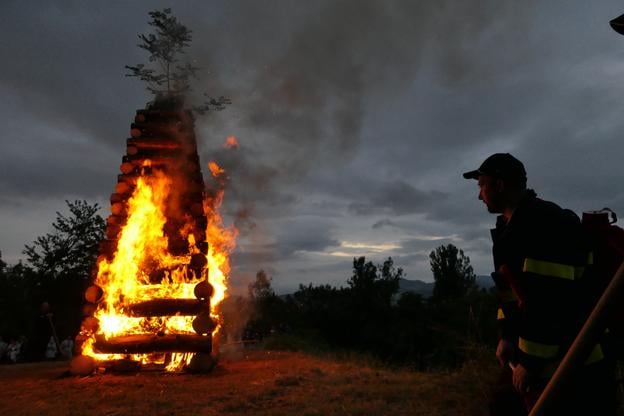 A Saint John's Fire.