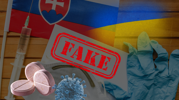 Від початку повномасштабної війни українців у Словаччині неодноразово ставили в центр дезінформаційних кампаній, зокрема в темах, пов’язаних із охороною здоров’я.