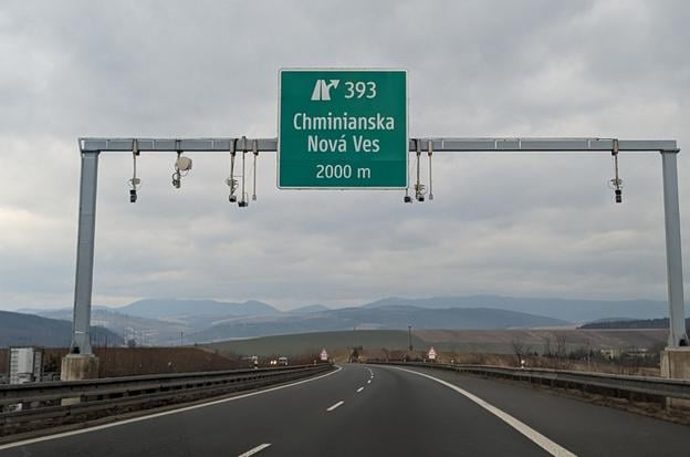On the way to the birthplace of Michal "Bryce" Bunner's great-grandmother.