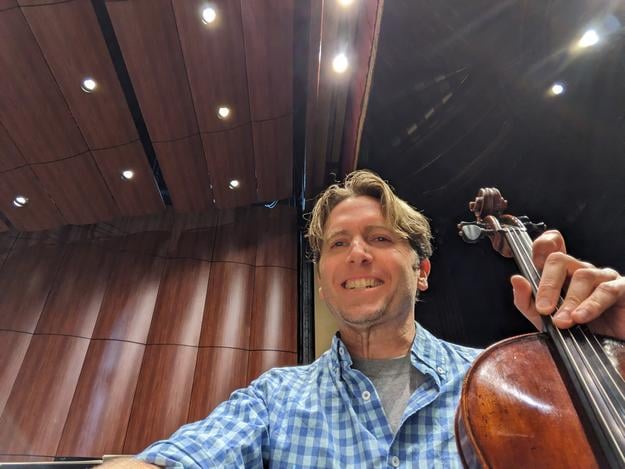 Michael "Bryce" Bunner in Erie Philharmonic in Pennsylvania.