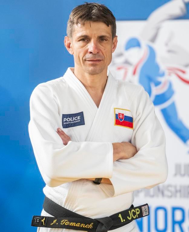 Podpredseda Slovenského zväzu judo a tréner 1. Judo Club Pezinok Jozef Tománek.