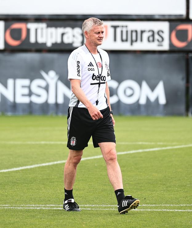Tréner Besiktasu Ole Gunnar Solskjaer.