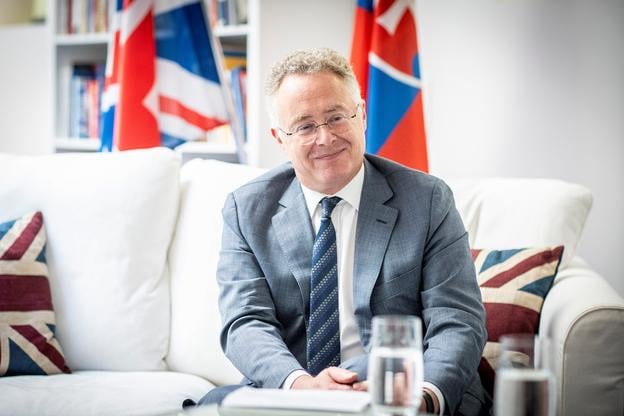 British diplomat Nigel Baker