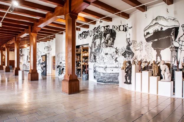 The destroyed artwork was installed in 2019 as part of the acclaimed exhibition To See, to See and to See!.