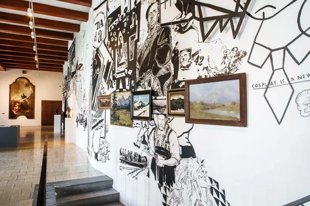The destroyed artwork was installed in 2019 as part of the acclaimed exhibition To See, to See and to See!.