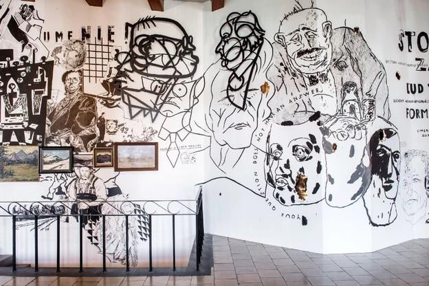 The destroyed artwork was installed in 2019 as part of the acclaimed exhibition To See, to See and to See!.