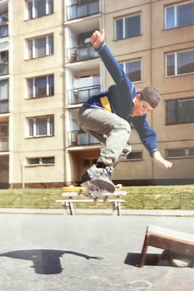 Richard Tury sa vznášal nad doskou na košickom sídlisku už vo veľmi mladom veku.