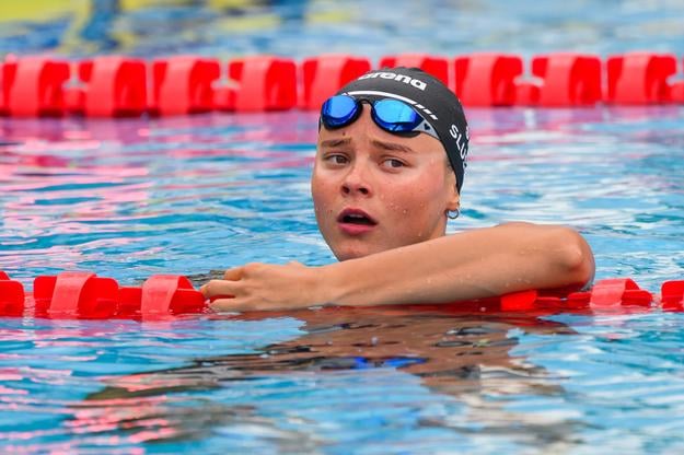 Slovenská plavkyňa Lillian Slušná.